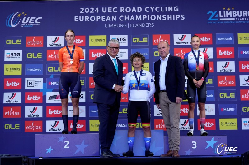 2024 UEC Road European Championships - Limburg - Flanders - Women Junior Individual Time Trial 13,3 km - 11/09/2024 -  - photo Luca Bettini/SprintCyclingAgency?2024